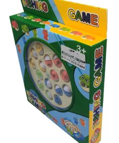 Alternative view of Classic Motorized Rotating Fishing Game Set (15 Fish)