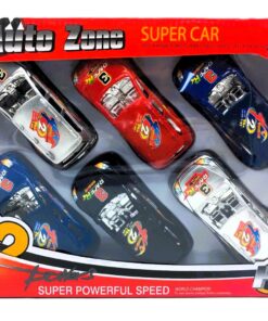 Auto Zone Super Car Racing Set – 6-Piece World Champion Fleet