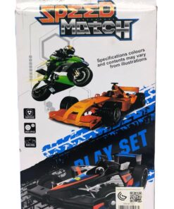 Alternative view of XIYE Toys Speed Match 12-Piece Moto & Racing Play Set