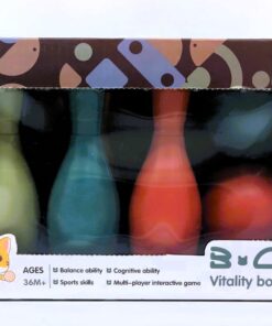 B.CAT Vitality Kids Bowling Set (8 Pieces)
