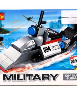 COGO Military 094 Nuclear Submarine 2-in-1 Building Block Set
