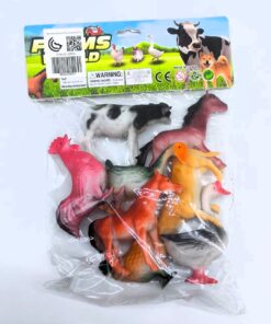 Alternative view of "Animal Farm World" Mini Plastic Farm Animal Figures Set