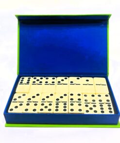 Alternative view of Premium Double 6 Dominoes Set in Storage Box