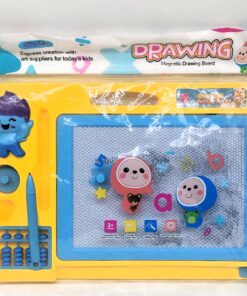 2-in-1 Magnetic Doodle Board & Abacus Learning Toy