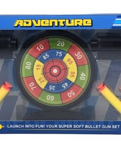 "Police Shoot" Dual Soft Bullet Gun & Target Game Set