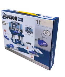 Alternative view of DIY Police Station & Parking Lot Playset