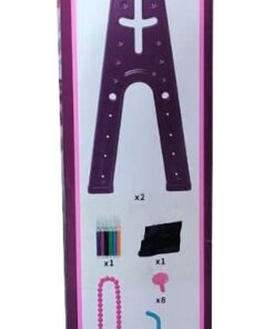 Alternative view of 3-in-1 "Beautiful Set" Standing Vanity Mirror & Drawing Board Easel