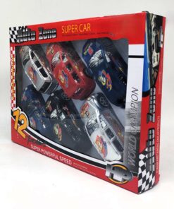Alternative view of "Auto Zone" 12 Powers Racing Supercar Set (6-Piece)