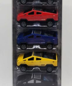 6-Piece Die-Cast Pull-Back Futuristic Electric Pickup Set
