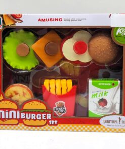 "Kids Cook" Mini Burger & French Fries Gourmet Food Set