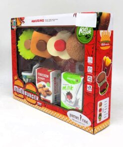 Alternative view of "Kids Cook" Mini Burger & Gourmet Food Set