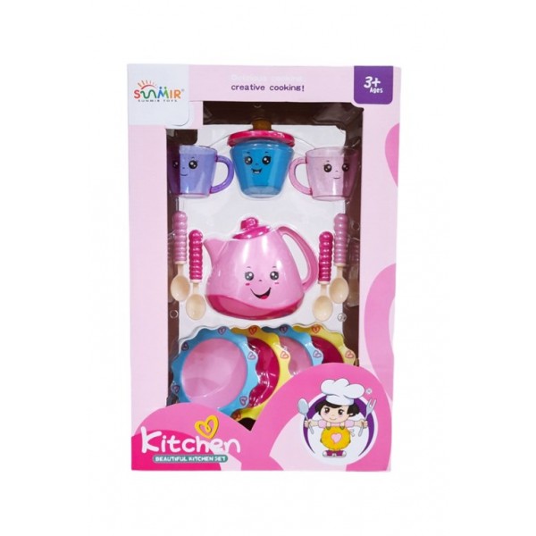 Sunmir Beautiful Kitchen Tea Set - Smiling Face 13 Pcs Afternoon Tea Kit 1 Sunmir Beautiful Kitchen Tea Set - Smiling Face 13 Pcs Afternoon Tea Kit