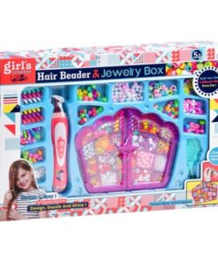 Girl's Creator Hair Beader & Jewelry Box Set