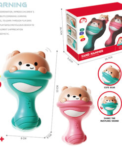 Cute Bear Sensory Sand Hammer Maracas Pack 05