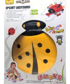 Sport Ladybird Electronic Twist Car – Interactive Sound & Light-Up Ride-On Toy with Horizontal Handlebars for Toddlers