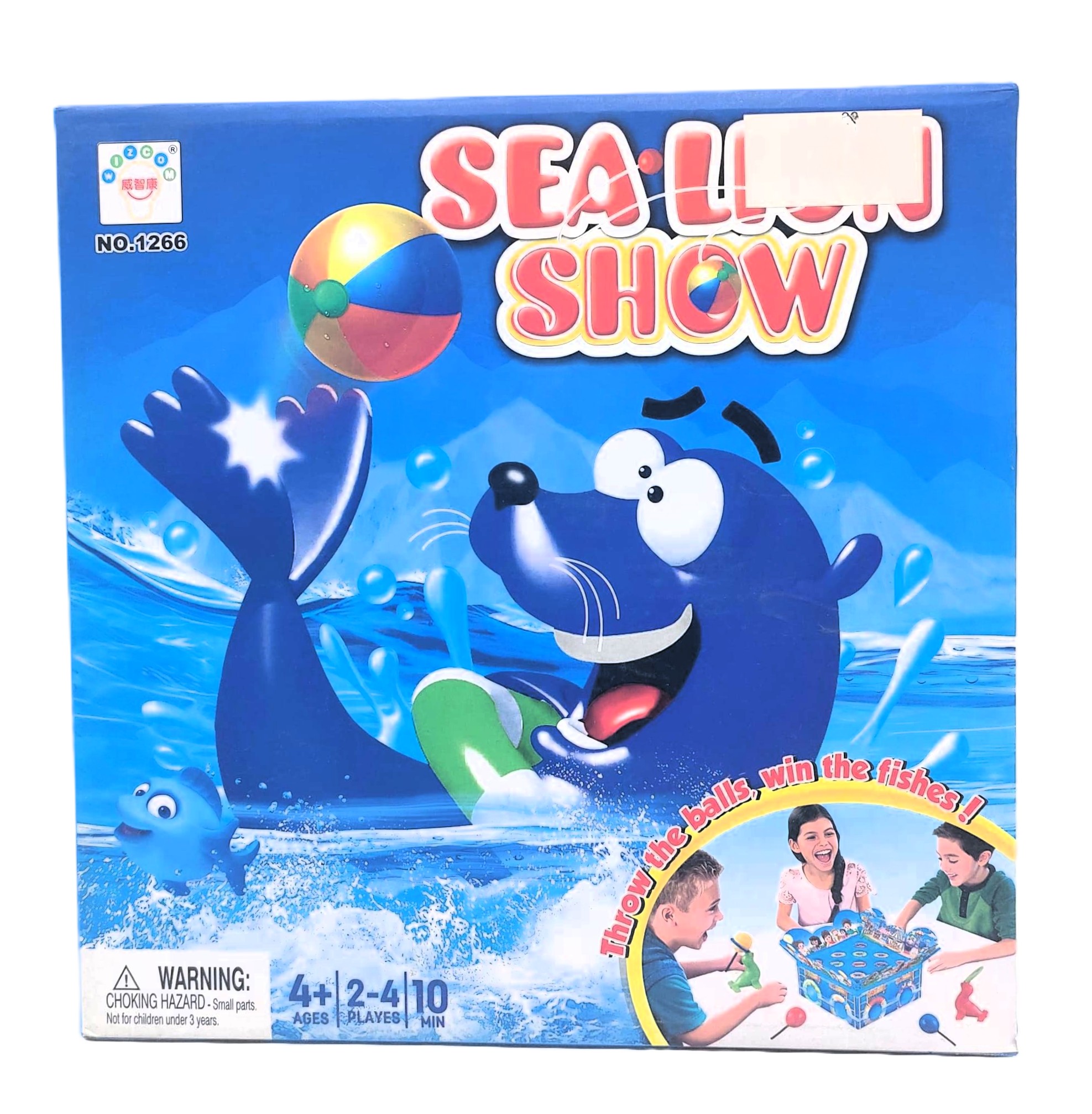Sea Lion Show 3D Action Board Game – Interactive Family Dexterity Game with Lever-Launchers, Hidden Fish Rewards & Tabletop Aquatic Arena 1 Sea Lion Show 3D Action Board Game – Interactive Family Dexterity Game with Lever-Launchers, Hidden Fish Rewards & Tabletop Aquatic Arena