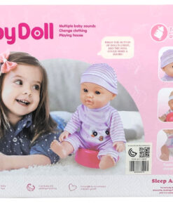 Alternative view of Baby Doll Interactive Sleep Assistant Deluxe Nursery Set – 12-Piece "Try Me" Sound-Core Doll with Washable Star Jumpsuit, Potty, Bath Accessories & Play Diaper