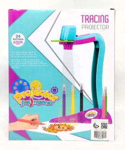 Alternative view of Projector Painting Tracing Projector Station – 24-Pattern Smart LED Sketching Desk with 3 Optical Projection Disks & 6 Vibrant Watercolor Pens