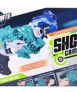 Alternative view of Shot Gamer Air Gun Series Soft Dart Blaster (Lizard Tracker Edition) – Tactical Foam Dart Shooter with Wall-Crawling Lizard Targets & Pump-Action Prime