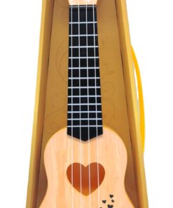 Little Learner Educational Toy Ukulele – Four-String Acoustic Guitar for Kids with Heart Soundhole, Tuning Pegs & Guitar Pick 6 IMG 20260509 WA0310