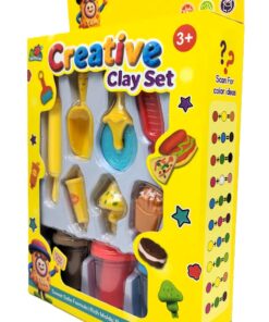 Jia Pei Le Fast Food Creative Clay Set – 3-Color Premium Modeling Dough Kit with Pizza Cutter Wheel, French Fry Stamps, Soda Cup Molds & Roller 7 IMG 20260509 WA0496