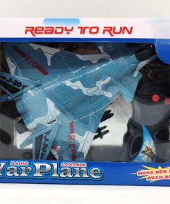 Radio Control J-20 Fighter WarPlane – 27MHz Full Function RC Military Jet Toy with Camouflage Streamline Bodywork Design & LED Navigation Lights