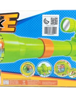 Alternative view of Projection Music Strike Electric Toy Gun – Light-Up Kaleidoscope Disco Stage Blaster with Spinning Snowflakes, Sound Effects & Vibration