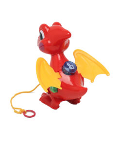Alternative view of Musical Pull-Along Dinosaur Toy with Shape Buttons
