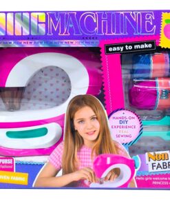 KSY "DIY Fashion" Toy Sewing Machine & Non-Woven Fabric Craft Set