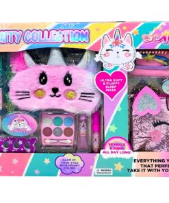 ZYRA TOYS "Meow" Blam Beauty Collection & Glitter Travel Bag Set