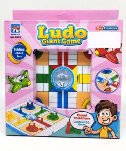 Rong Fei "Ludo Giant Game" Folding Board Game with Pop-Up Dice