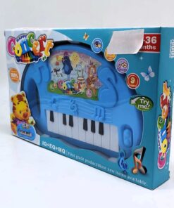 Alternative view of "Happy Concert" Early Learning Toy Keyboard & Piano (Blue)