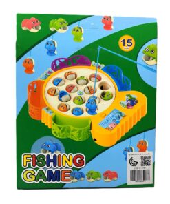 Alternative view of Classic "Fishing Game" Rotating Board Game with 15 Fish