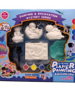 DIY Artware "Outer Space" 2-in-1 Plaster Painting & Gem Excavation Kit