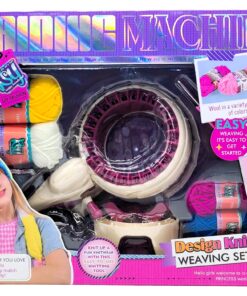 KSY "Design Knit Weaving Set" DIY Hand-Crank Knitting Machine