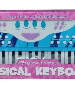 "Music Organ" 37-Key Electronic Musical Keyboard (Blue)