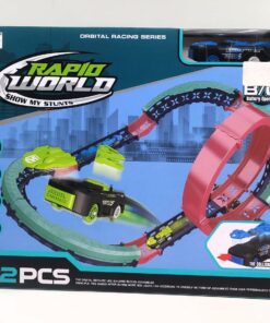 Rapid World "Orbital Racing Series" – 22 PCS Stunt Track Set