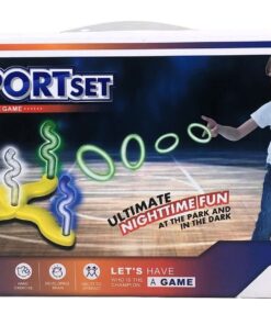 Ultimate Nighttime LED Ring Toss Game – Light-Up Ferrule Sport Set with Glowing Rings & Posts