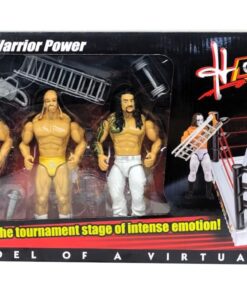 Hot Blood Wrestling "Fighting Hero" Action Figure Set – 4-Pack with Accessories
