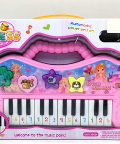 Princess Electronic Organ – 2-in-1 Musical Piano & Whack-A-Mole Game for Kids