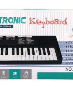 TLQ 37-Key Electronic Music Keyboard – Kids' Educational Piano with Microphone, USB Power & 22 Demos