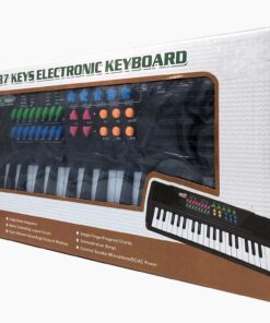 Alternative view of TLF 37-Key Electronic Keyboard Series – Educational Kids' Piano with Vocal Microphone & FM Radio