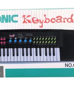 44-Key Electronic Music Keyboard – Kids' Educational Piano with Microphone & USB Connection