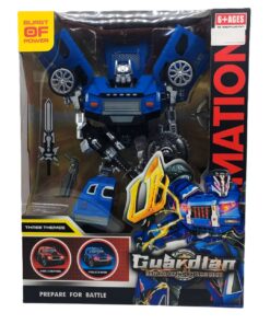 Guardian Battle Shape-Shifting Robot – 2-in-1 Transforming Tactical SUV Action Figure