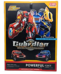 Alternative view of Guardian Battle Shape-Shifting Robot – 2-in-1 Transforming Tactical SUV Action Figure