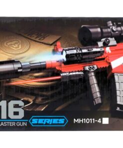 M-416 Electric Gel Ball Blaster Series – Dual Mode (Manual/Auto) Water Bead Toy Gun with Tactical Accessories