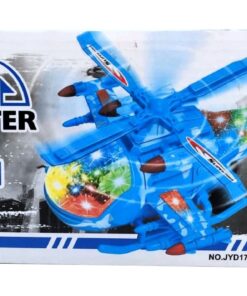 Special Helicopter – Motorized Military Chopper with Spectacular 360° LED Spinning Blades & Sound