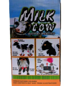Alternative view of Interactive Battery-Operated Milk Cow – Motorized Walking Farm Animal with Lights & Sounds