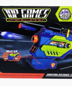 Alternative view of Super Wars Top Games 2-in-1 Blaster – Dual-Ammo Water Bead & Foam Dart Gun (15m Range)