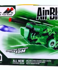 Alternative view of Air Blaster 538 Series Camo Edition – 2-in-1 Dual Ammo Water Bead & Foam Dart Gun (15m Range)